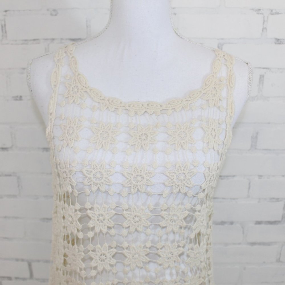 Crochet Dress Beach Coverup // Summer Coverup - image 6